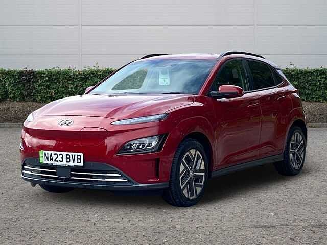 Hyundai KONA 64kWh Ultimate SUV 5dr Electric Auto (10.5kW Charger) (204 ps) Ultimate Red