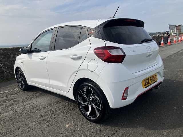 Hyundai I10 1.0T [90] N Line 5dr [Nav] White