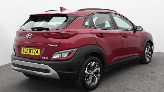 Hyundai KONA 1.6 h-GDi SE Connect SUV 5dr Petrol Hybrid DCT Euro 6 (s/s) (141 ps) Red