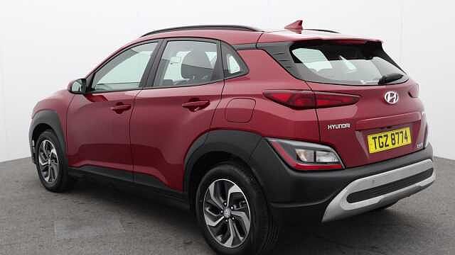 Hyundai KONA 1.6 h-GDi SE Connect SUV 5dr Petrol Hybrid DCT Euro 6 (s/s) (141 ps) Red