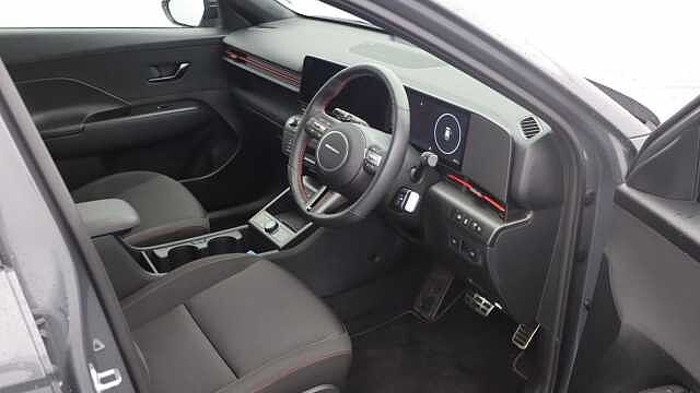 Hyundai KONA 1.6 h-GDi N Line SUV 5dr Petrol Hybrid DCT Euro 6 (s/s) (138 ps) Grey