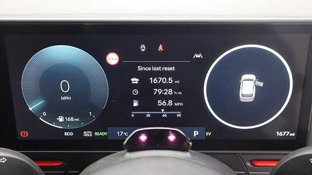 Hyundai KONA 1.6 h-GDi N Line SUV 5dr Petrol Hybrid DCT Euro 6 (s/s) (138 ps) Grey