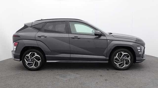 Hyundai KONA 1.6 h-GDi N Line SUV 5dr Petrol Hybrid DCT Euro 6 (s/s) (138 ps) Grey