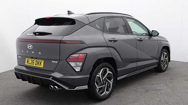 Hyundai KONA 1.6 h-GDi N Line SUV 5dr Petrol Hybrid DCT Euro 6 (s/s) (138 ps) Grey