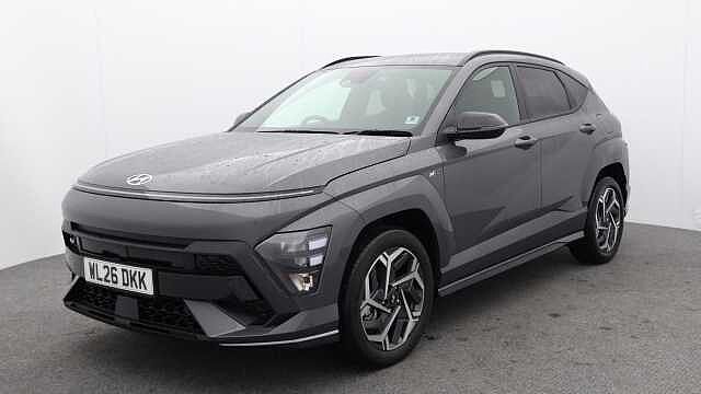 Hyundai KONA 1.6 h-GDi N Line SUV 5dr Petrol Hybrid DCT Euro 6 (s/s) (138 ps) Grey