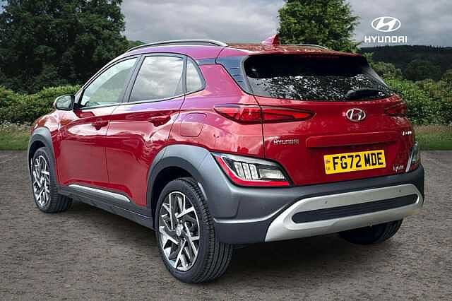 Hyundai KONA 1.6 GDi Hybrid Premium 5dr DCT Red