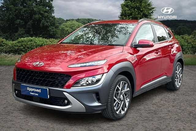Hyundai KONA 1.6 GDi Hybrid Premium 5dr DCT Red