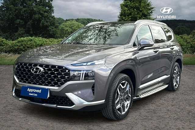 Hyundai SANTA FE 1.6 TGDi Hybrid Ultimate 5dr 4WD Auto Grey