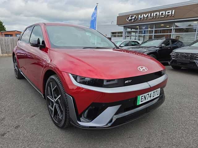 Hyundai IONIQ 5 239kW N Line 84 kWh 5dr AWD Auto Red