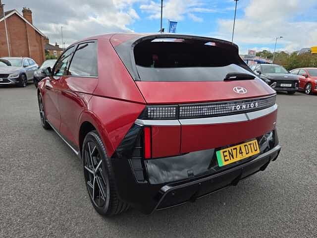 Hyundai IONIQ 5 239kW N Line 84 kWh 5dr AWD Auto Red