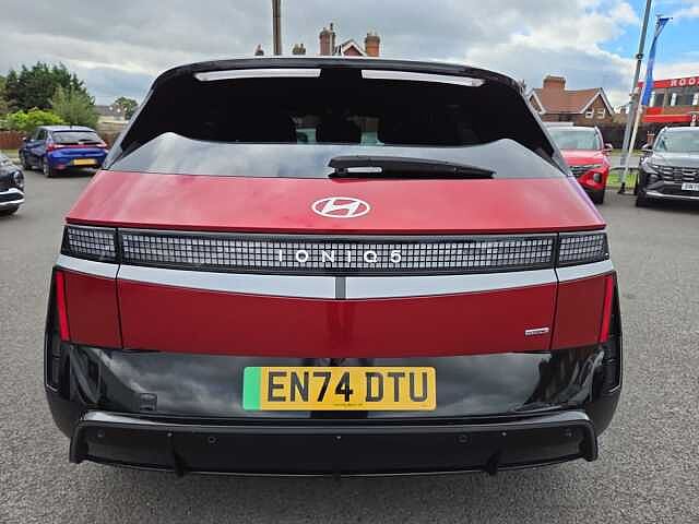 Hyundai IONIQ 5 239kW N Line 84 kWh 5dr AWD Auto Red