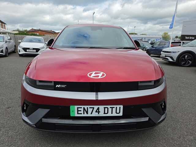 Hyundai IONIQ 5 239kW N Line 84 kWh 5dr AWD Auto Red
