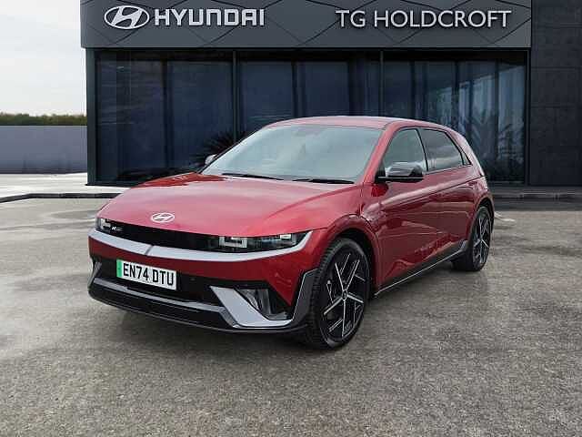Hyundai IONIQ 5 239kW N Line 84 kWh 5dr AWD Auto Red
