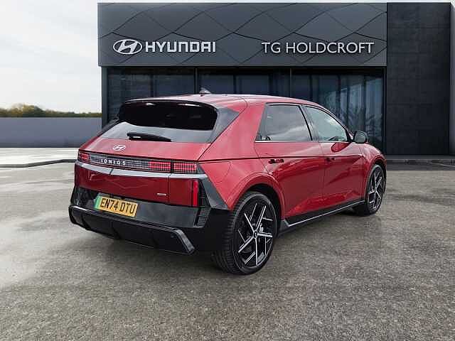 Hyundai IONIQ 5 239kW N Line 84 kWh 5dr AWD Auto Red