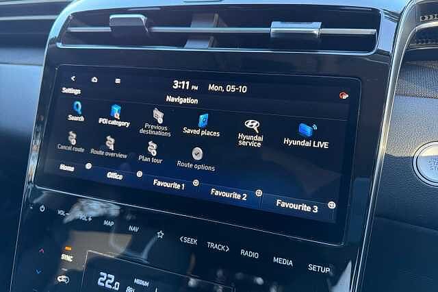 Hyundai TUCSON 1.6 TGDi Hybrid 230 Ultimate 5dr 2WD Auto White