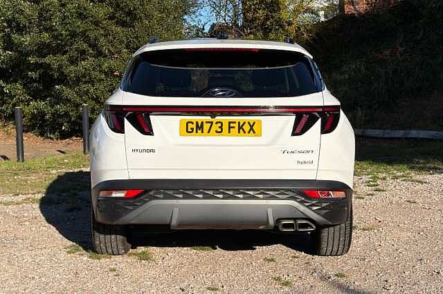 Hyundai TUCSON 1.6 TGDi Hybrid 230 Ultimate 5dr 2WD Auto White