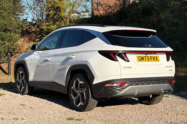 Hyundai TUCSON 1.6 TGDi Hybrid 230 Ultimate 5dr 2WD Auto White