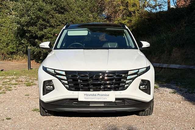 Hyundai TUCSON 1.6 TGDi Hybrid 230 Ultimate 5dr 2WD Auto White