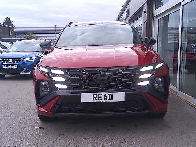 Hyundai TUCSON 1.6T Hybrid N Line 5dr Auto Ultimate Red