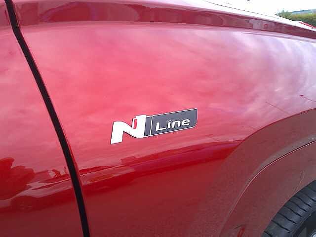 Hyundai TUCSON 1.6T Hybrid N Line 5dr Auto Ultimate Red