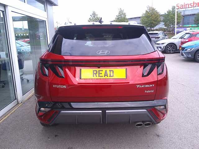 Hyundai TUCSON 1.6T Hybrid N Line 5dr Auto Ultimate Red