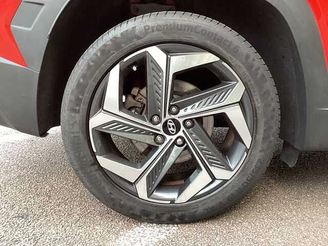 Hyundai TUCSON 1.6 TGDi 48V MHD Ultimate 5dr 2WD DCT Red