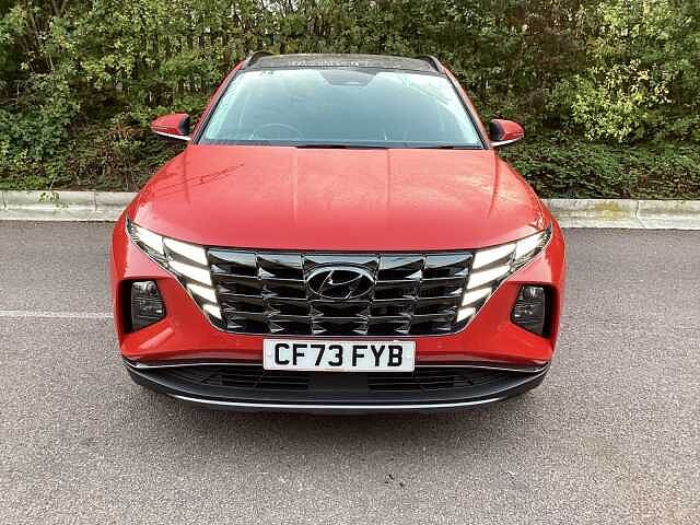 Hyundai TUCSON 1.6 TGDi 48V MHD Ultimate 5dr 2WD DCT Red