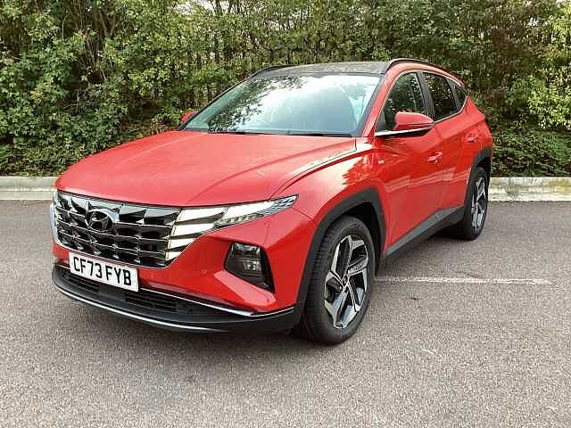 Hyundai TUCSON 1.6 TGDi 48V MHD Ultimate 5dr 2WD DCT Red