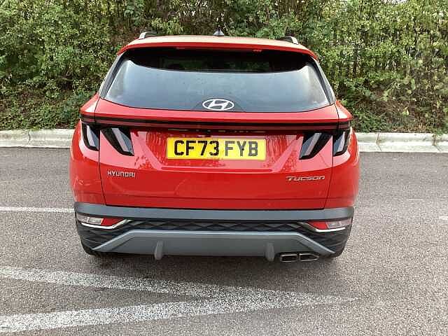 Hyundai TUCSON 1.6 TGDi 48V MHD Ultimate 5dr 2WD DCT Red