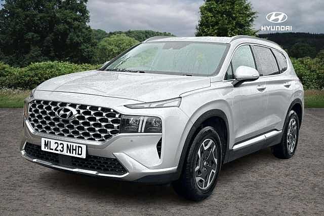 Hyundai SANTA FE 1.6 TGDi Hybrid Premium 5dr Auto Typhoon Silver