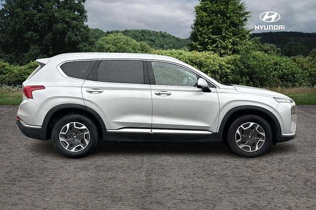 Hyundai SANTA FE 1.6 TGDi Hybrid Premium 5dr Auto Typhoon Silver