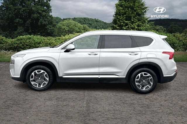 Hyundai SANTA FE 1.6 TGDi Hybrid Premium 5dr Auto Typhoon Silver