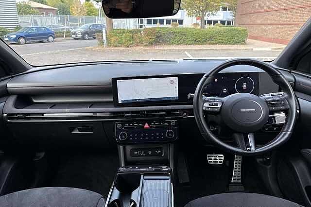 Hyundai TUCSON 1.6T Hybrid N Line S 5dr Auto Serenity White