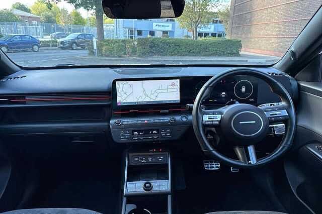 Hyundai KONA 1.6 GDi Hybrid N Line S 5dr DCT Atlas White