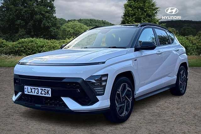 Hyundai KONA 1.6 GDi Hybrid N Line S 5dr DCT Atlas White