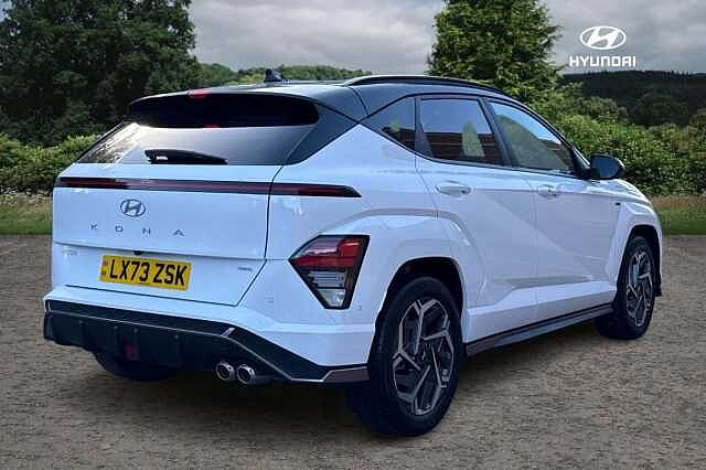 Hyundai KONA 1.6 GDi Hybrid N Line S 5dr DCT Atlas White