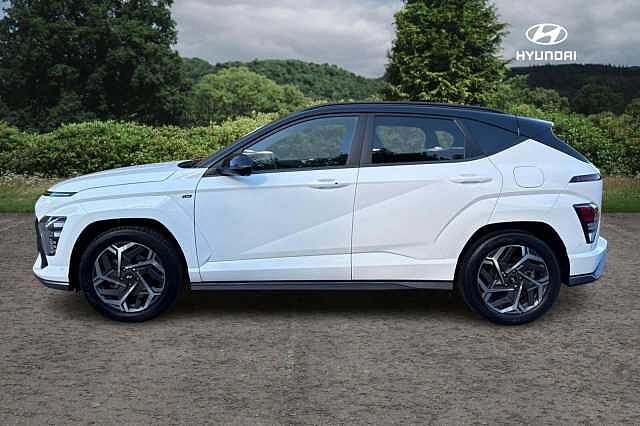 Hyundai KONA 1.6 GDi Hybrid N Line S 5dr DCT Atlas White