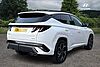 Hyundai TUCSON 1.6T Hybrid N Line S 5dr Auto Serenity White