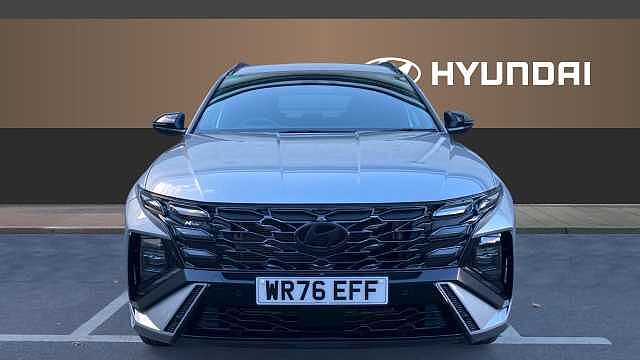 Hyundai TUCSON 1.6T Plug-in Hybrid N Line Edition 5dr Auto Estate Shimmering Silver - Metallic