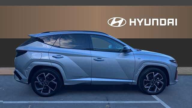 Hyundai TUCSON 1.6T Plug-in Hybrid N Line Edition 5dr Auto Estate Shimmering Silver - Metallic