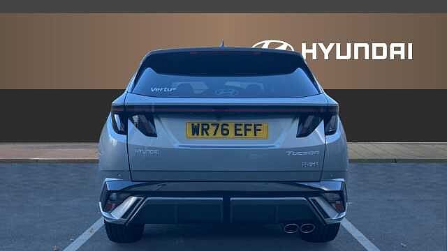 Hyundai TUCSON 1.6T Plug-in Hybrid N Line Edition 5dr Auto Estate Shimmering Silver - Metallic