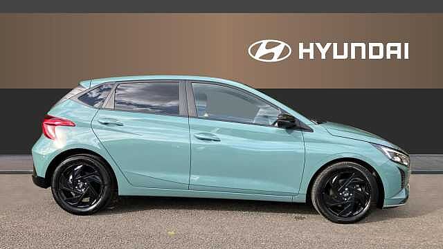 Hyundai I20 1.0T GDi 90 Black Line 5dr Petrol Hatchback Green