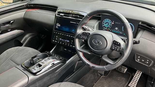 Hyundai TUCSON 1.6 TGDi Hybrid 230 N Line S 5dr 2WD Auto Hybrid Estate Grey