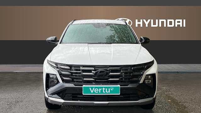 Hyundai TUCSON 1.6T 239 Hybrid Black Line 5dr Auto Hybrid Estate Serenity White - Pearl