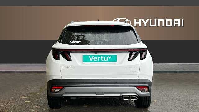 Hyundai TUCSON 1.6T 239 Hybrid Black Line 5dr Auto Hybrid Estate Serenity White - Pearl