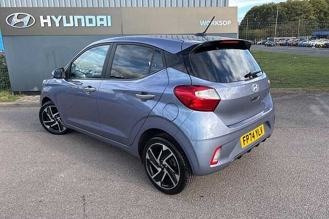Hyundai I10 1.0 [63] Premium 5dr Auto [Nav] Blue