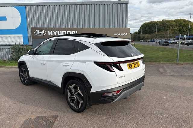 Hyundai TUCSON 1.6 TGDi Plug-in Hybrid Ultimate 5dr 4WD Auto White