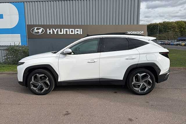 Hyundai TUCSON 1.6 TGDi Plug-in Hybrid Ultimate 5dr 4WD Auto White