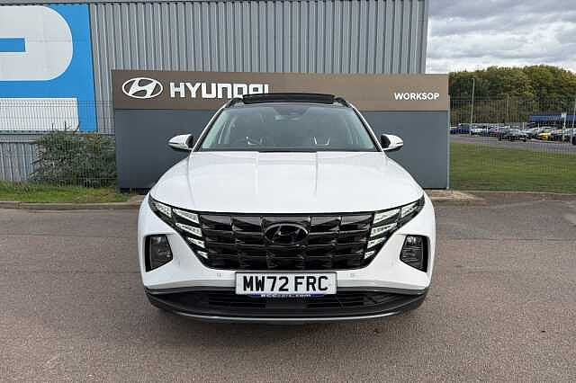 Hyundai TUCSON 1.6 TGDi Plug-in Hybrid Ultimate 5dr 4WD Auto White