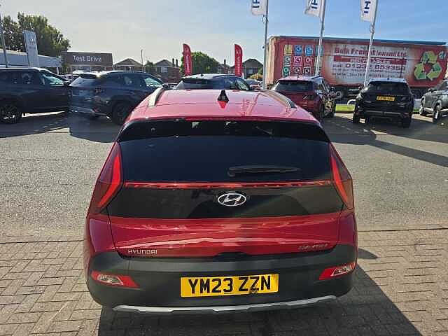 Hyundai BAYON 1.0 TGDi 48V MHEV Premium 5dr DCT Red